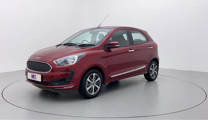2020 Ford New Figo 1.2 TITANIUM, Petrol, Manual, 7,760 km, Left Front Diagonal (45- Degree) View