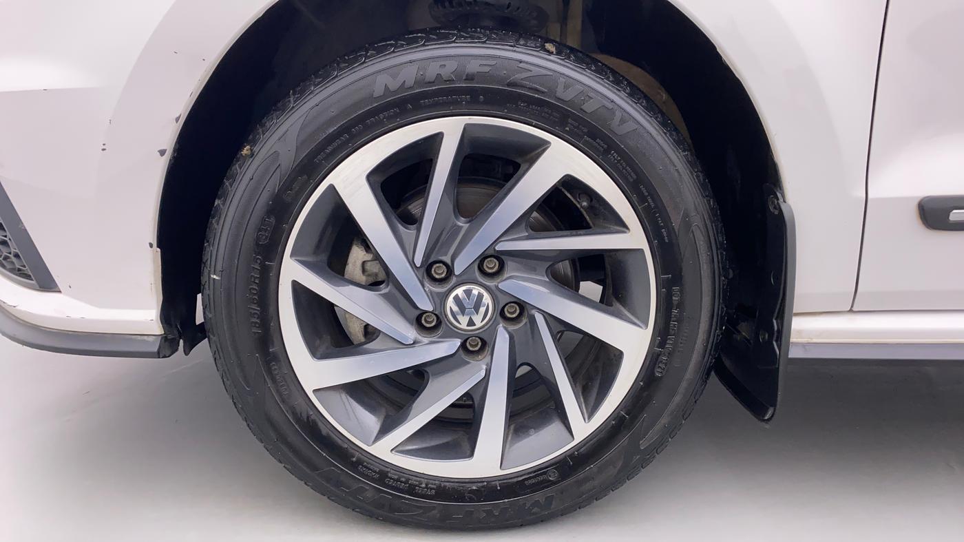 2021 Volkswagen Polo COMFORTLINE 1.0 TSI AT, Petrol, Automatic, 22,658 km, Left Front Wheel