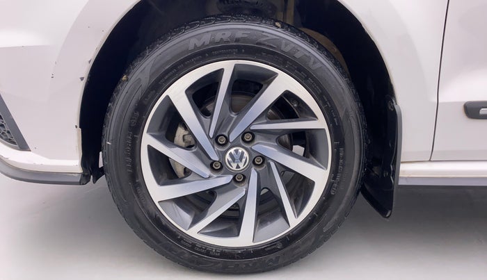 2021 Volkswagen Polo COMFORTLINE 1.0 TSI AT, Petrol, Automatic, 22,658 km, Left Front Wheel