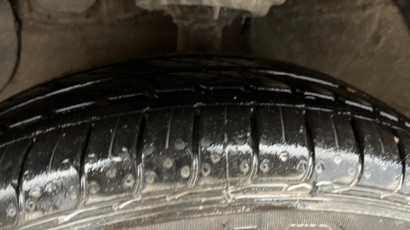 2015 Hyundai Xcent S 1.2, Petrol, Manual, 36,803 km, Left Front Tyre Tread