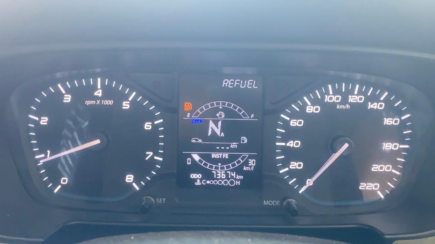 2021 Tata PUNCH ADVENTURE AMT, Petrol, Automatic, 73,695 km, Odometer Image