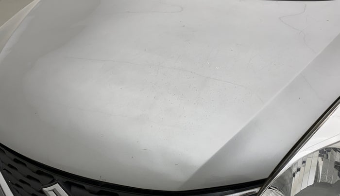 2017 Maruti Baleno DELTA PETROL 1.2, Petrol, Manual, 15,861 km, Bonnet (hood) - Slightly dented