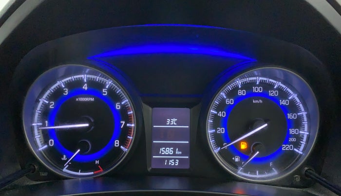 2017 Maruti Baleno DELTA PETROL 1.2, Petrol, Manual, 15,861 km, Odometer Image