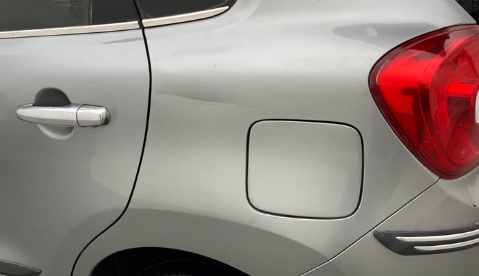 2017 Maruti Baleno DELTA PETROL 1.2, Petrol, Manual, 15,861 km, Left quarter panel - Slightly dented