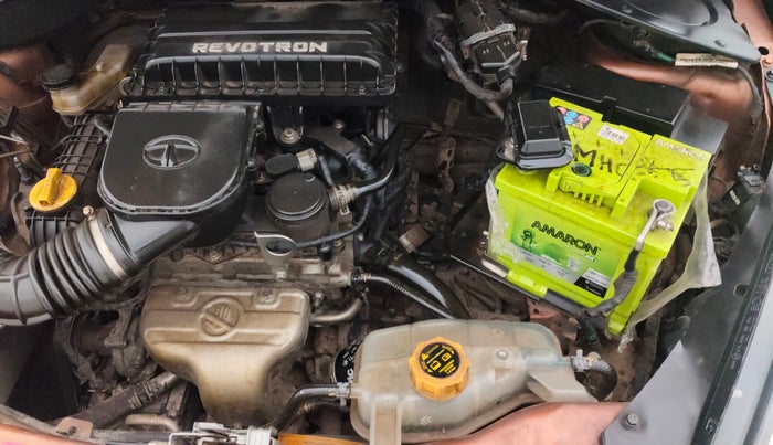 2018 Tata TIGOR XZ PETROL, Petrol, Manual, 40,381 km, Engine View - Left