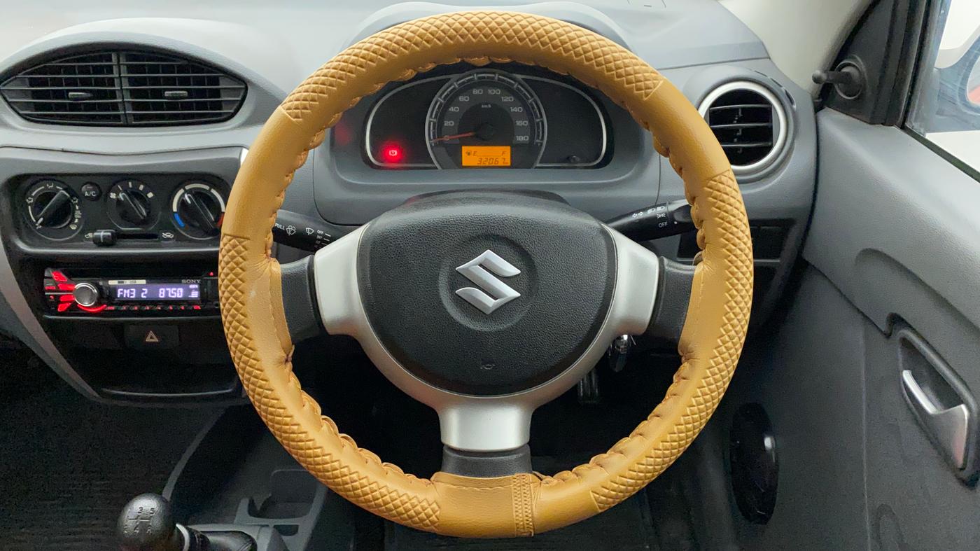 2012 Maruti Alto 800 LXI, Petrol, Manual, 32,067 km, Steering Wheel Close Up