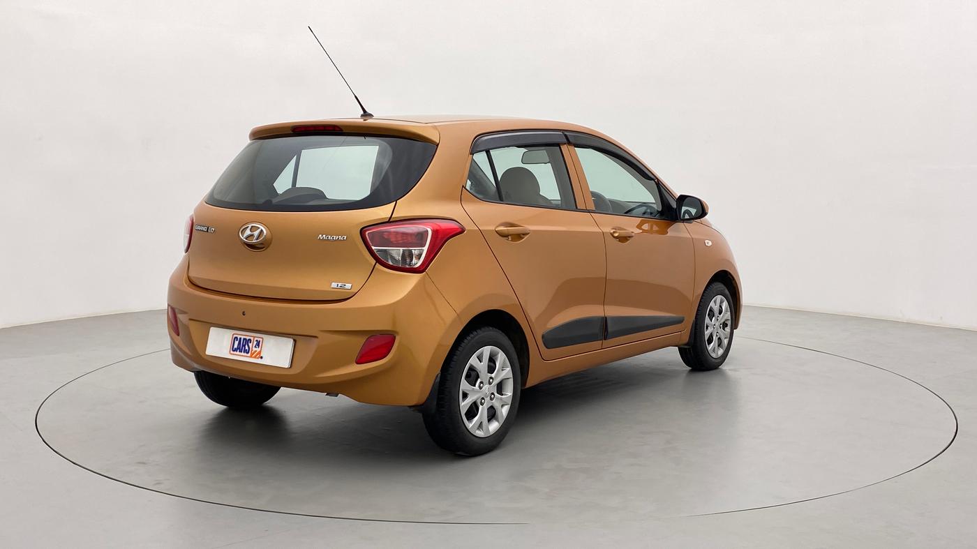 2016 Hyundai Grand i10 MAGNA 1.2 KAPPA VTVT, Petrol, Manual, 16,191 km, Right Back Diagonal