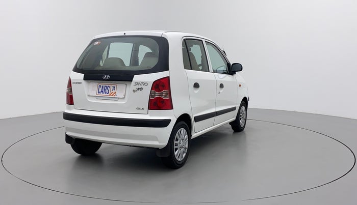 2011 Hyundai Santro Xing GLS, Petrol, Manual, 50,091 km, Right Back Diagonal