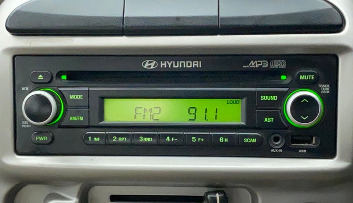 2011 Hyundai Santro Xing GLS, Petrol, Manual, 50,091 km, Infotainment System
