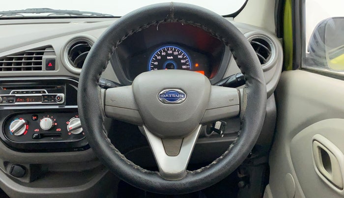 2016 Datsun Redi Go T (O), Petrol, Manual, 22,351 km, Steering Wheel Close Up