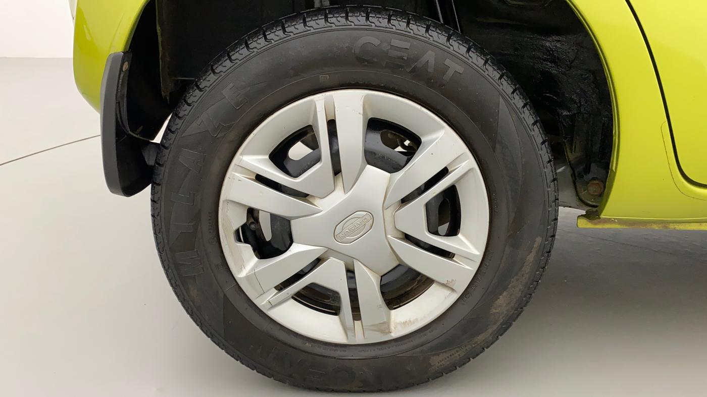 2016 Datsun Redi Go T (O), Petrol, Manual, 22,351 km, Right Rear Wheel