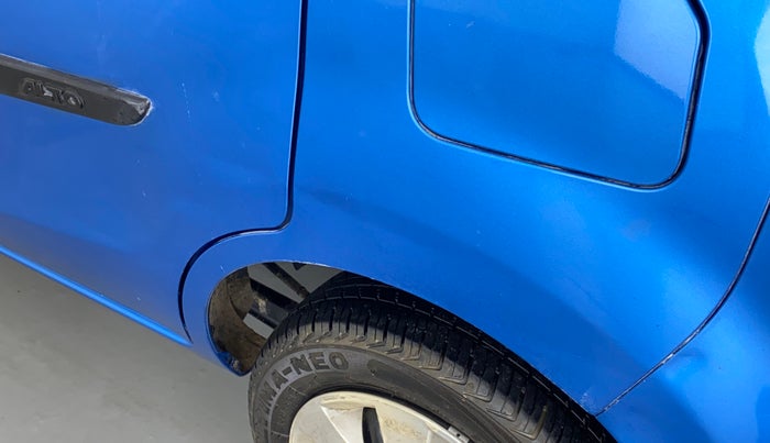 2015 Maruti Alto K10 VXI OPT, Petrol, Manual, 45,652 km, Left quarter panel - Slightly dented