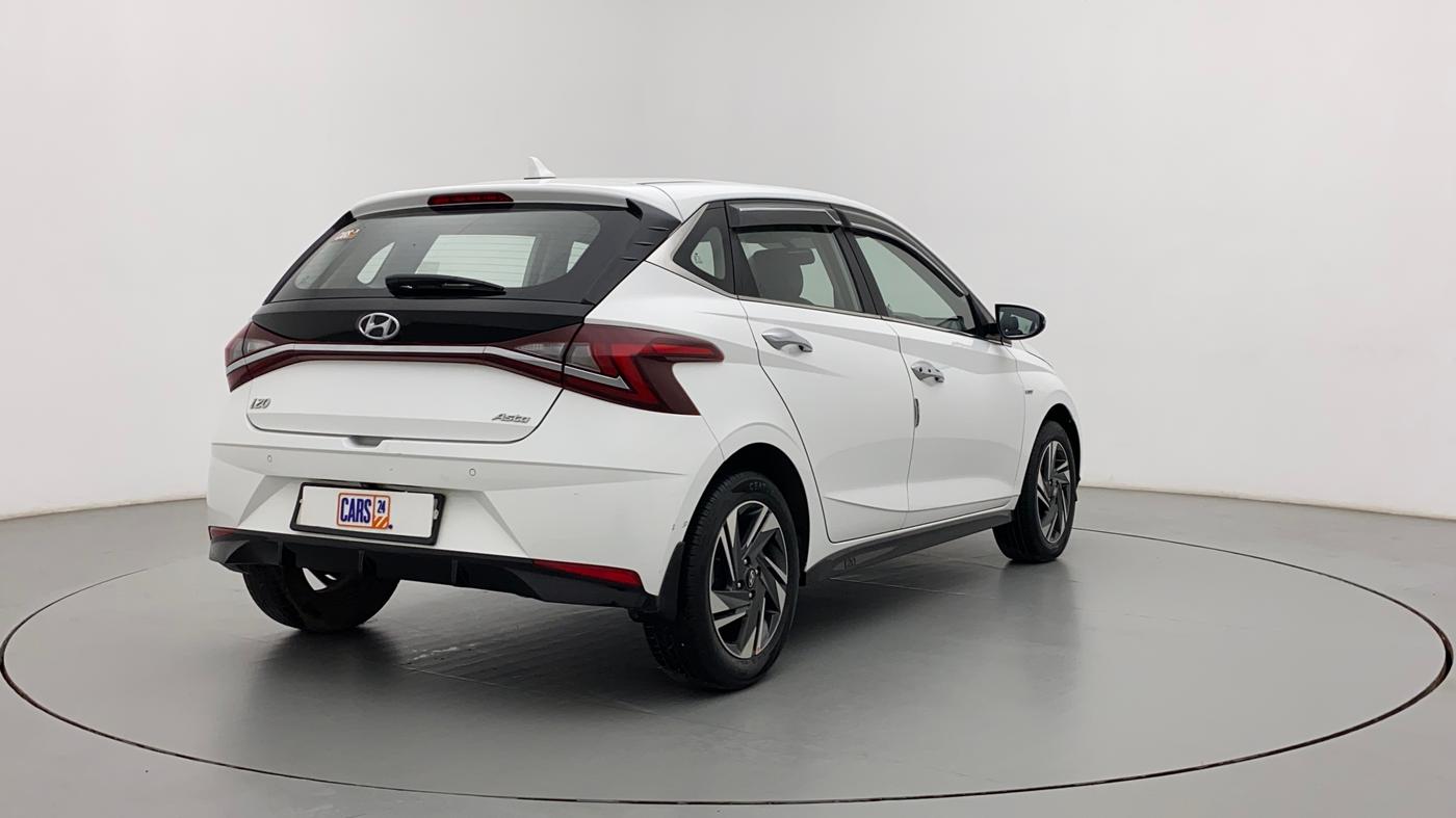 2021 Hyundai NEW I20 Asta 1.0 GDI Turbo IMT, Petrol, Manual, 26,166 km, Right Back Diagonal