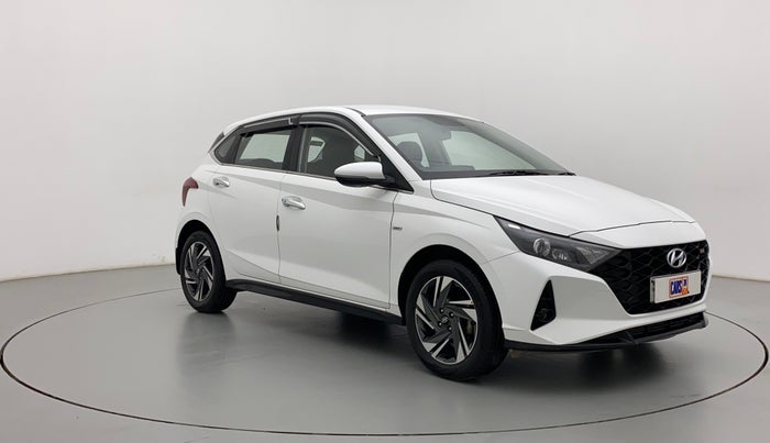 2021 Hyundai NEW I20 Asta 1.0 GDI Turbo IMT, Petrol, Manual, 26,166 km, Right Front Diagonal