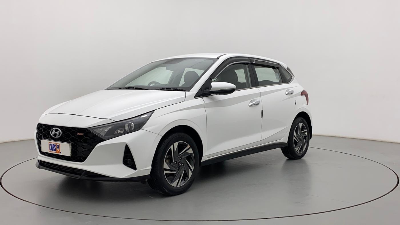 2021 Hyundai NEW I20 Asta 1.0 GDI Turbo IMT, Petrol, Manual, 26,166 km, Left Front Diagonal
