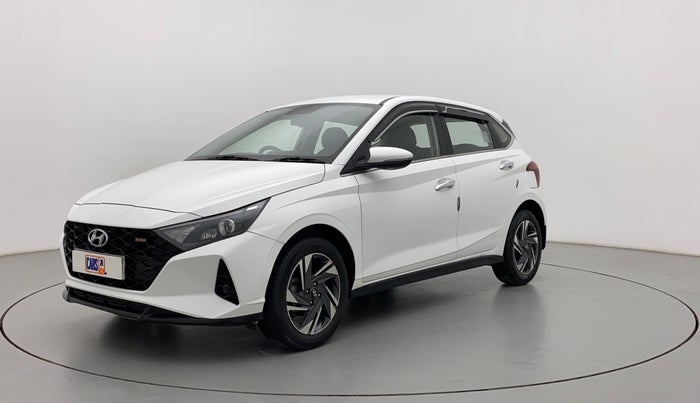 2021 Hyundai NEW I20 Asta 1.0 GDI Turbo IMT, Petrol, Manual, 26,166 km, Left Front Diagonal