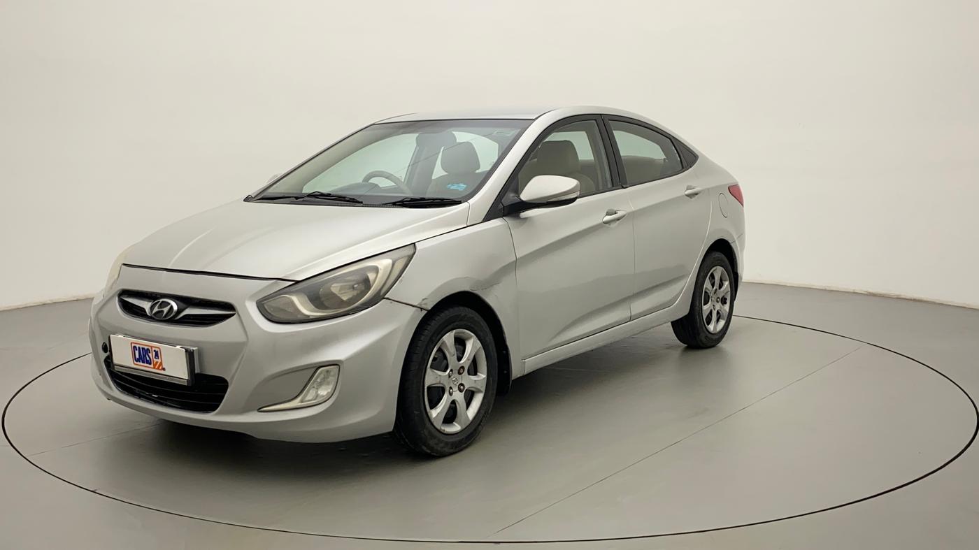 2014 Hyundai Verna FLUIDIC 1.4 VTVT, Petrol, Manual, 1,11,033 km, Left Front Diagonal