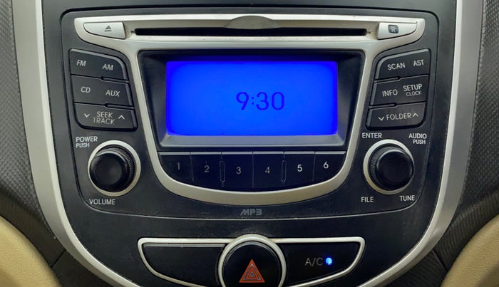2014 Hyundai Verna FLUIDIC 1.4 VTVT, Petrol, Manual, 1,11,033 km, Infotainment System