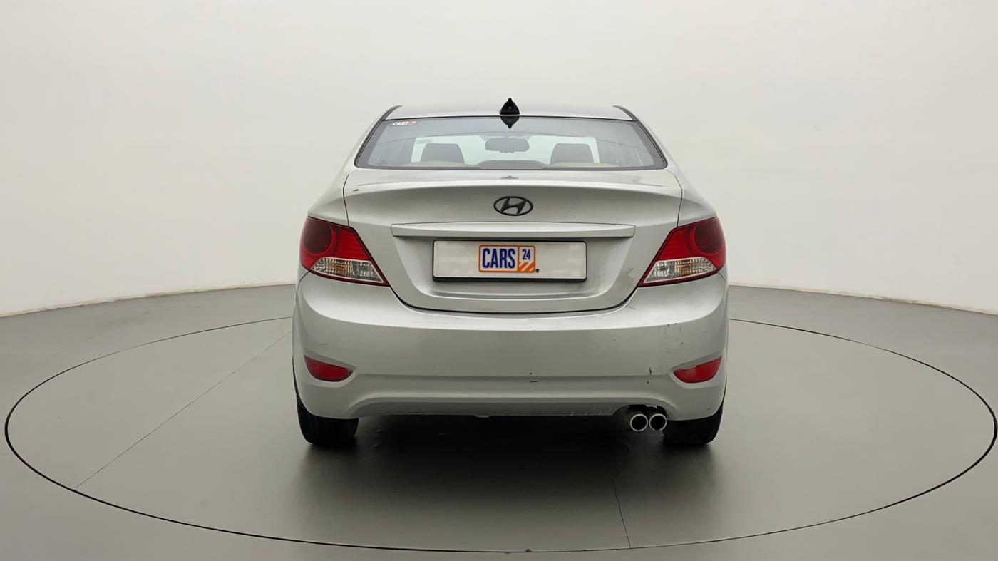 2014 Hyundai Verna FLUIDIC 1.4 VTVT, Petrol, Manual, 1,11,033 km, Back/Rear