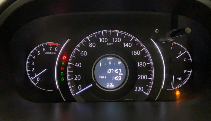 2015 Honda CRV 2.4L 2WD AT, Petrol, Automatic, 1,07,448 km, Odometer Image