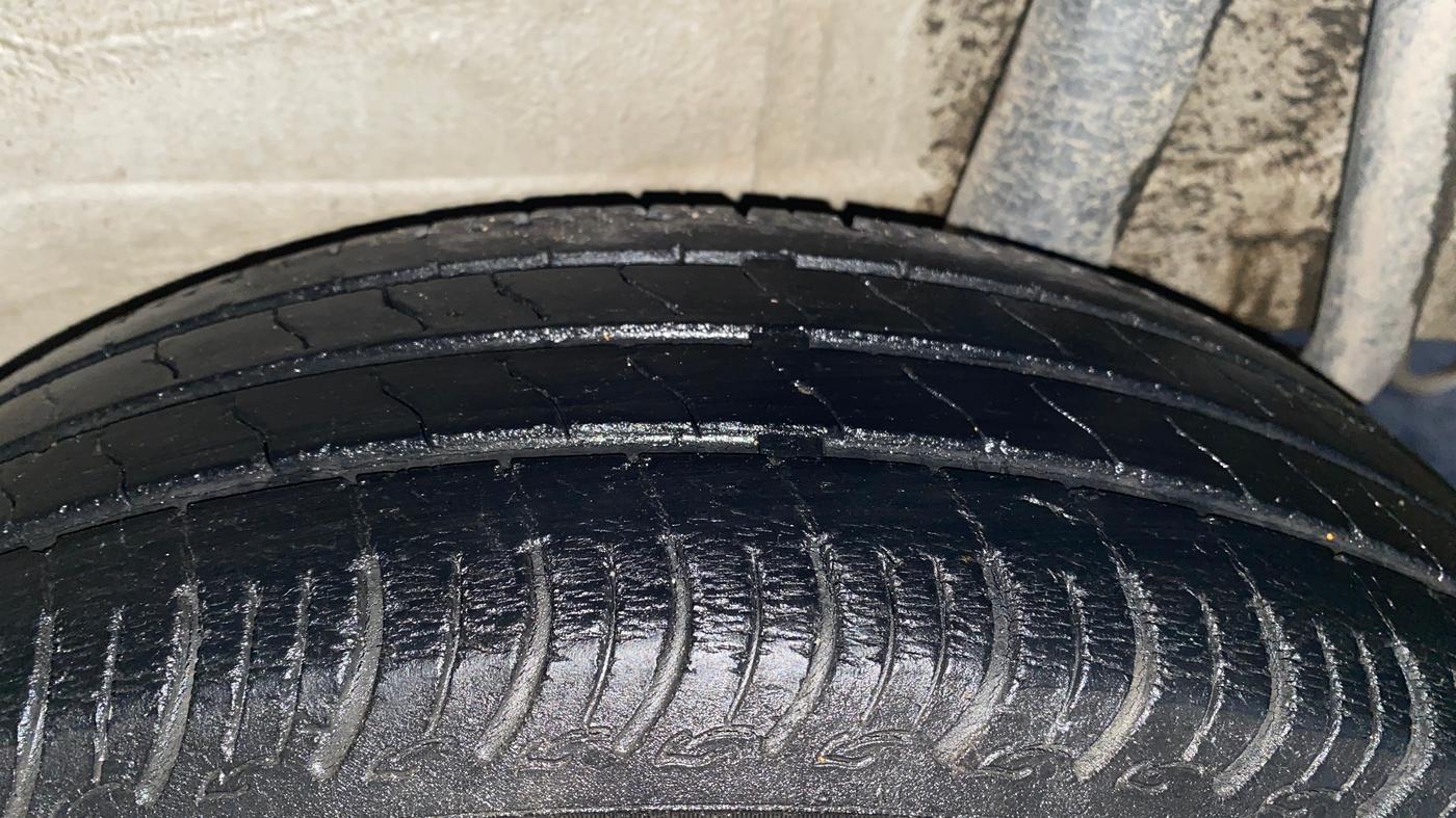 2021 Maruti S PRESSO VXI (O) CNG, CNG, Manual, 94,334 km, Left Rear Tyre Tread