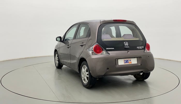 2012 Honda Brio V MT, Petrol, Manual, 77,700 km, Left Back Diagonal