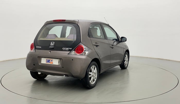 2012 Honda Brio V MT, Petrol, Manual, 77,700 km, Right Back Diagonal