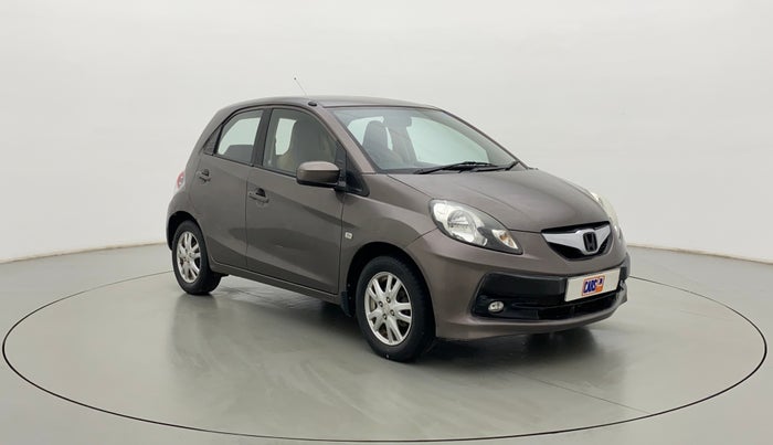 2012 Honda Brio V MT, Petrol, Manual, 77,700 km, Right Front Diagonal