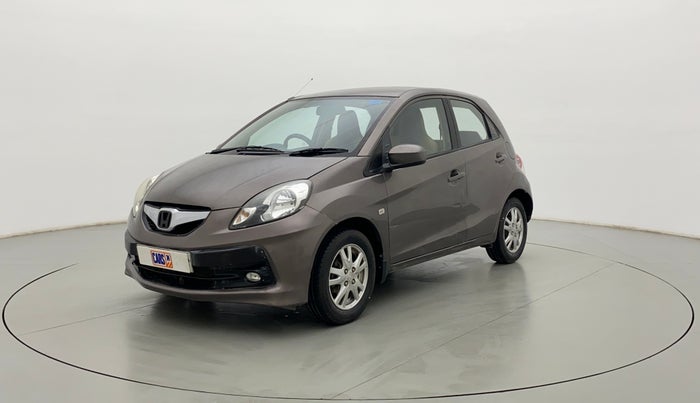 2012 Honda Brio V MT, Petrol, Manual, 77,700 km, Left Front Diagonal
