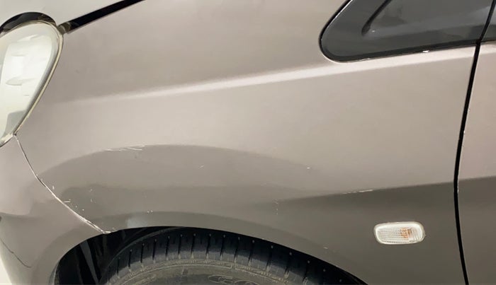 2012 Honda Brio V MT, Petrol, Manual, 77,700 km, Left fender - Slightly dented
