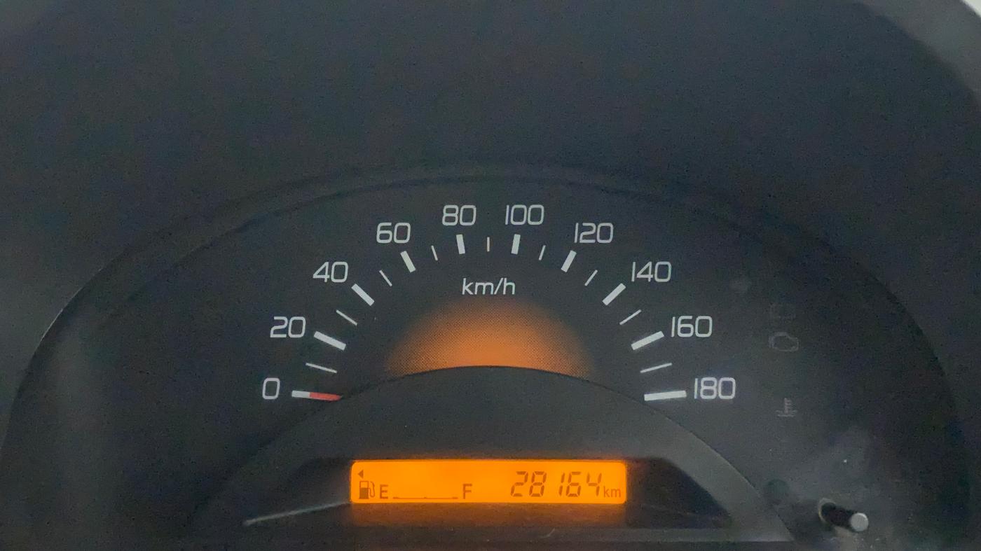 2010 Maruti Wagon R 1.0 LXI, Petrol, Manual, 28,164 km, Odometer Image