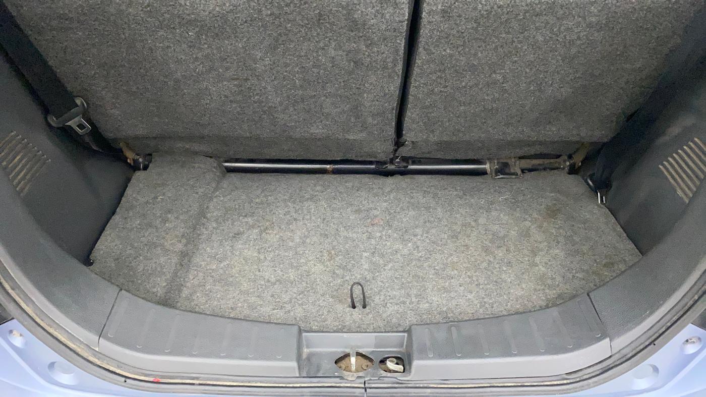 2010 Maruti Wagon R 1.0 LXI, Petrol, Manual, 28,164 km, Boot Inside