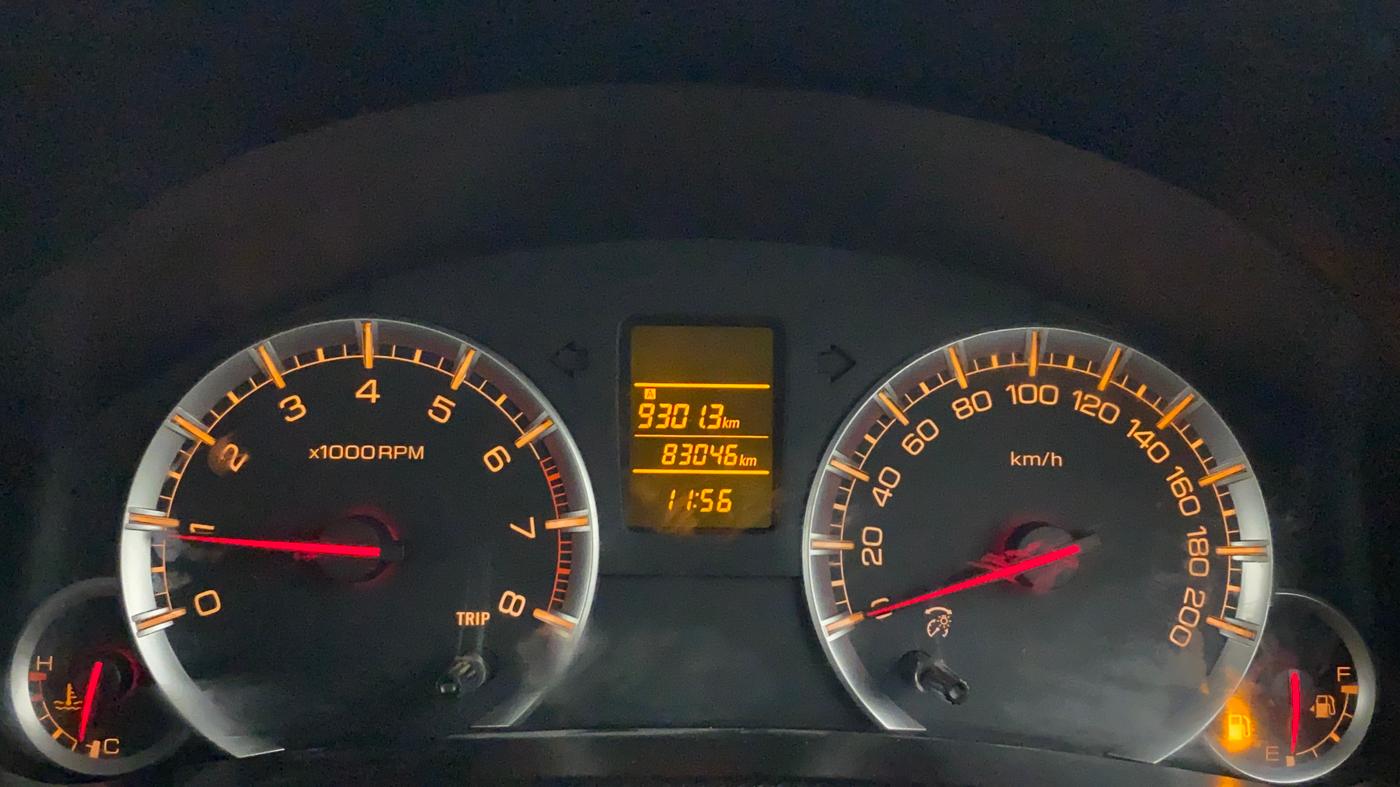 2014 Maruti Swift VXI D, Petrol, Manual, 83,133 km, Odometer Image