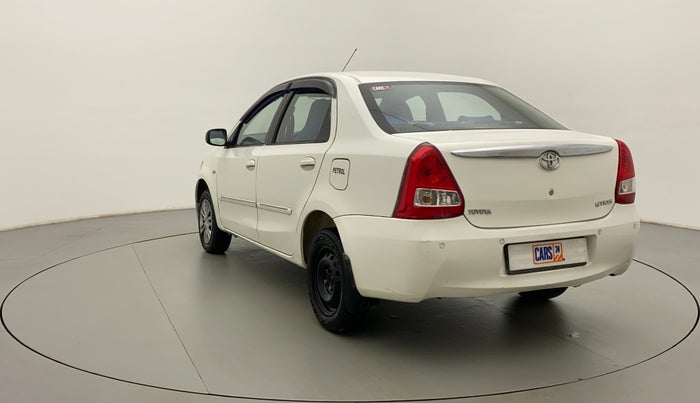 2011 Toyota Etios G, Petrol, Manual, 75,766 km, Left Back Diagonal