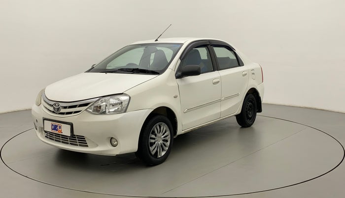 2011 Toyota Etios G, Petrol, Manual, 75,766 km, Left Front Diagonal