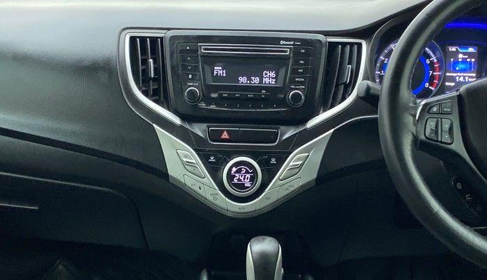 2016 Maruti Baleno ZETA CVT PETROL 1.2, Petrol, Automatic, 31,273 km, Air Conditioner