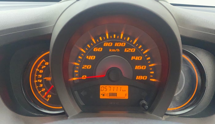 2013 Honda Amaze 1.2L I-VTEC S, Petrol, Manual, 57,131 km, Odometer Image