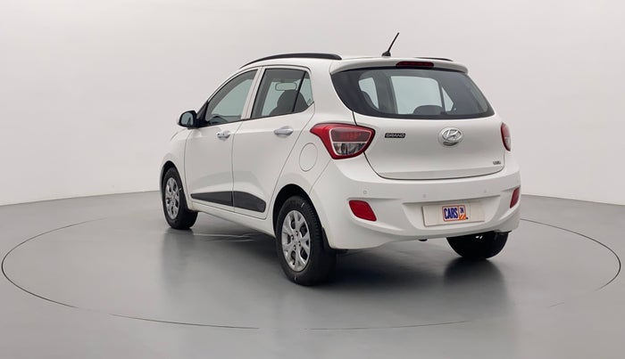 2014 Hyundai Grand i10 SPORTZ 1.2 KAPPA VTVT, Petrol, Manual, 49,069 km, Left Back Diagonal