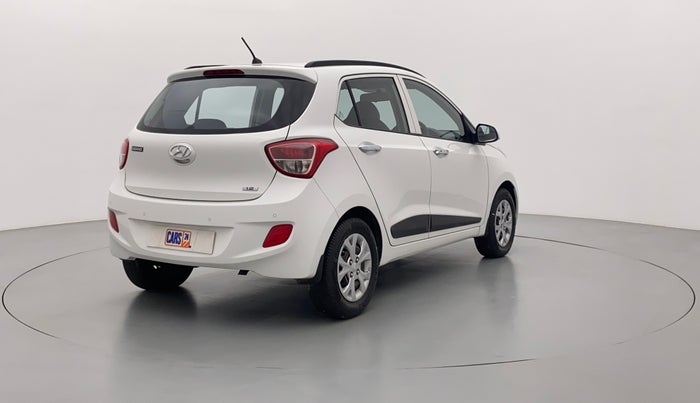 2014 Hyundai Grand i10 SPORTZ 1.2 KAPPA VTVT, Petrol, Manual, 49,069 km, Right Back Diagonal