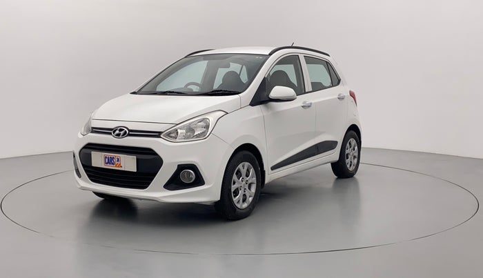 2014 Hyundai Grand i10 SPORTZ 1.2 KAPPA VTVT, Petrol, Manual, 49,069 km, Left Front Diagonal