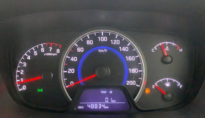 2014 Hyundai Grand i10 SPORTZ 1.2 KAPPA VTVT, Petrol, Manual, 49,069 km, Odometer Image