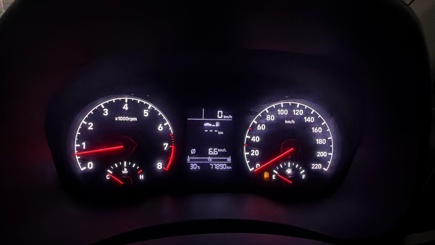 2017 Hyundai Verna 1.6 VTVT SX, Petrol, Manual, 77,875 km, Odometer Image