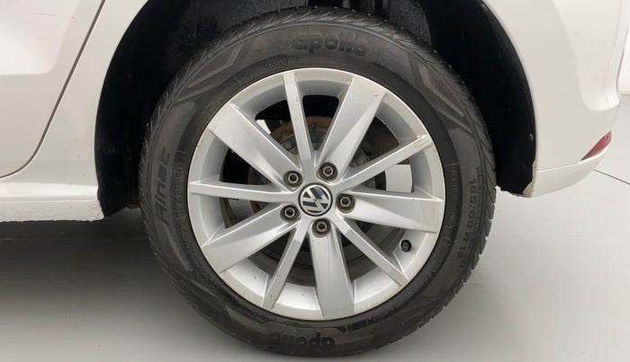 2017 Volkswagen Polo HIGHLINE1.2L, Petrol, Manual, 35,932 km, Left Rear Wheel