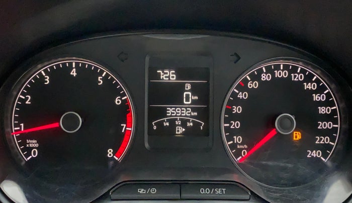 2017 Volkswagen Polo HIGHLINE1.2L, Petrol, Manual, 35,932 km, Odometer Image
