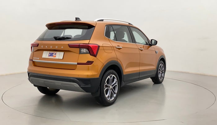 2021 Skoda KUSHAQ STYLE 1.0TSI MT, Petrol, Manual, 7,886 km, Right Back Diagonal