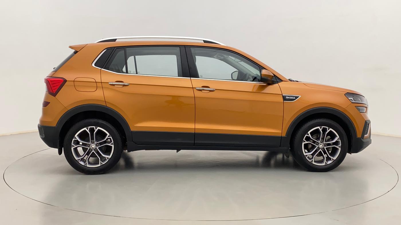 2021 Skoda KUSHAQ STYLE 1.0TSI MT, Petrol, Manual, 7,886 km, Right Side View