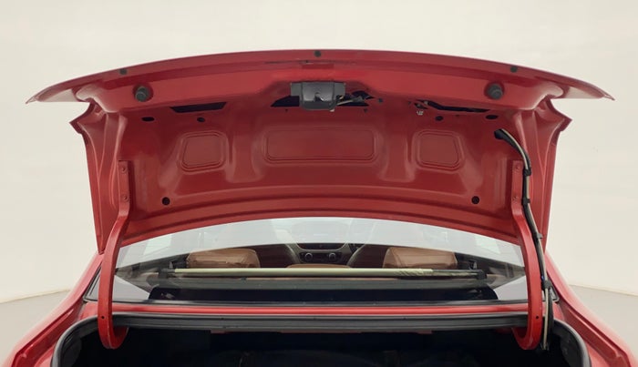 2014 Hyundai Xcent SX 1.2 (O), CNG, Manual, 80,125 km, Boot Door Open