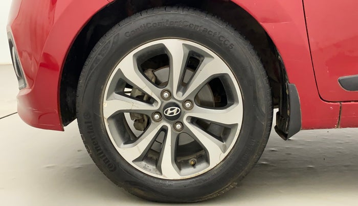 2014 Hyundai Xcent SX 1.2 (O), CNG, Manual, 80,125 km, Left Front Wheel