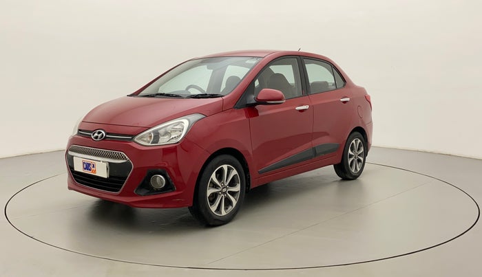 2014 Hyundai Xcent SX 1.2 (O), CNG, Manual, 80,125 km, Left Front Diagonal