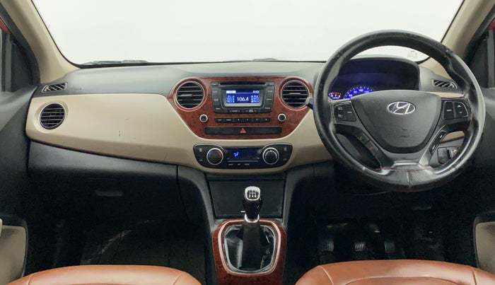 2014 Hyundai Xcent SX 1.2 (O), CNG, Manual, 80,125 km, Dashboard